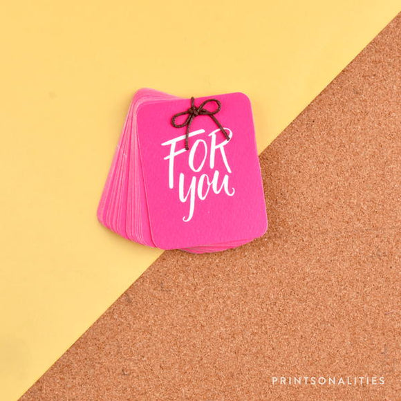 Merry Gift Tags (30s) – For You – Fuchsia