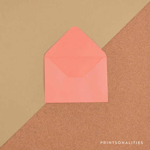 Plain Envelopes (5s) – Coral