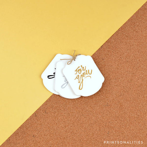 Gilded Gift Tags (24s) – For You