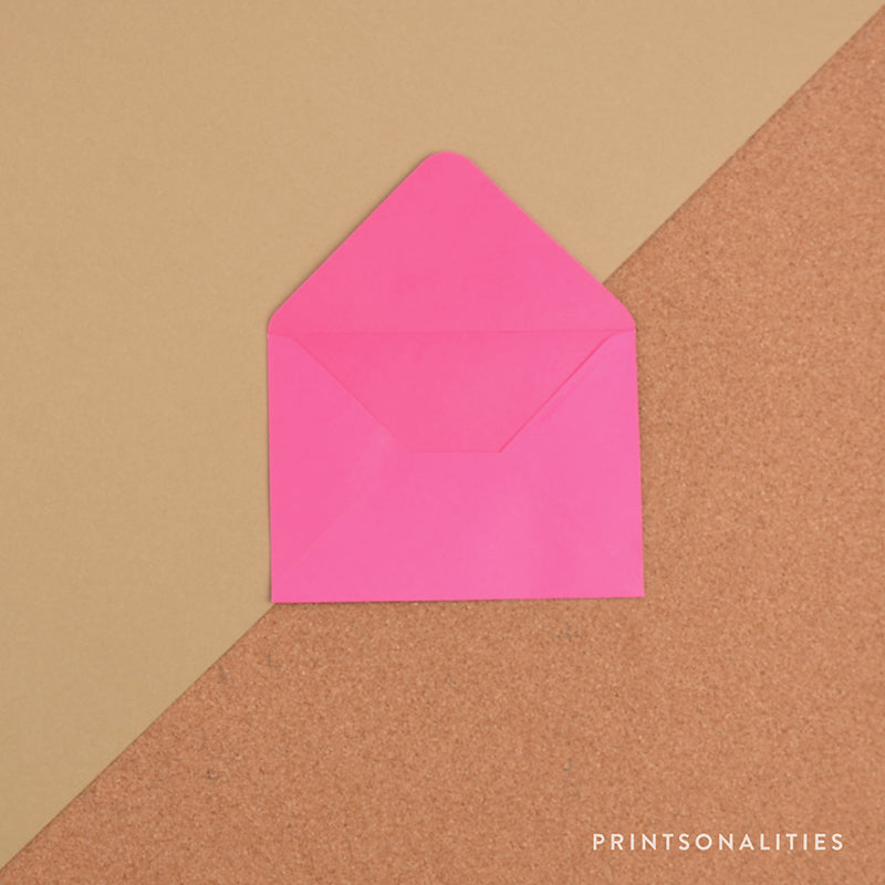 Plain Envelopes (5s) – Fuchsia – Printsonalities Paperie